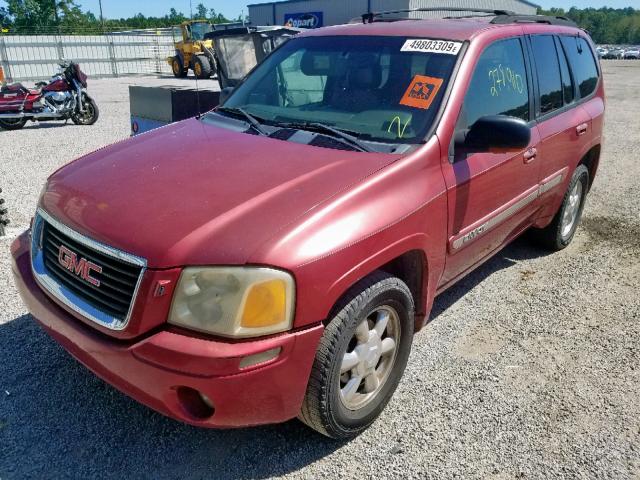 1GKDS13S932284269 - 2003 GMC ENVOY RED photo 2