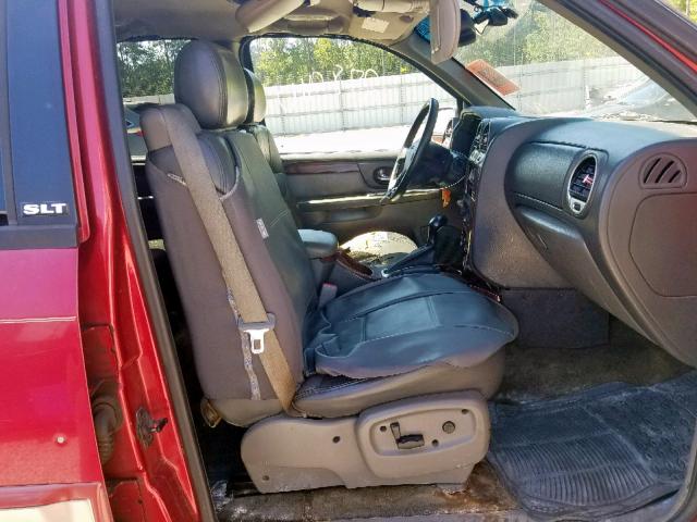 1GKDS13S932284269 - 2003 GMC ENVOY RED photo 5