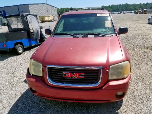 1GKDS13S932284269 - 2003 GMC ENVOY RED photo 9