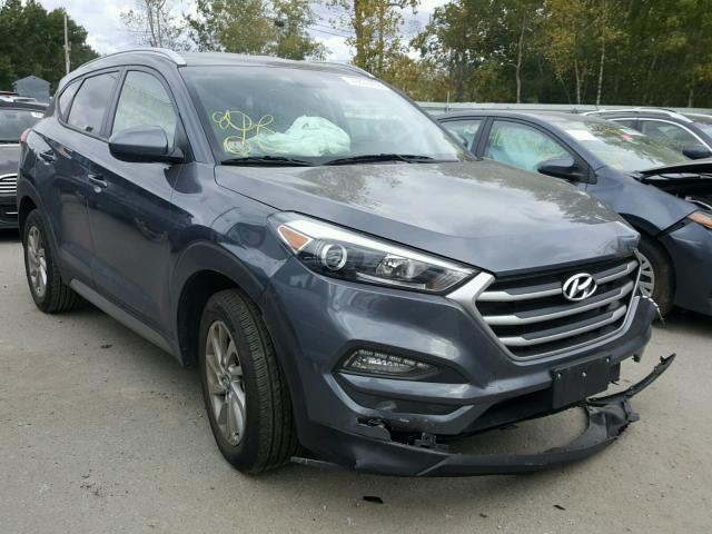 KM8J3CA47HU315490 - 2017 HYUNDAI TUCSON LIM GRAY photo 1