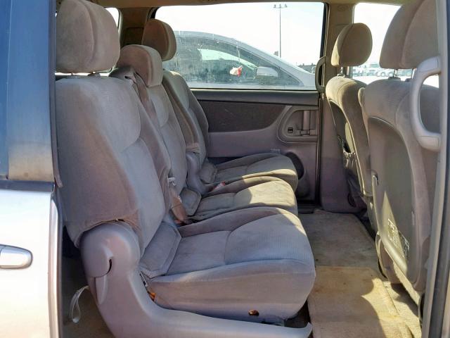 5TDZA23C84S195323 - 2004 TOYOTA SIENNA LE GRAY photo 6