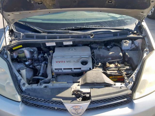 5TDZA23C84S195323 - 2004 TOYOTA SIENNA LE GRAY photo 7