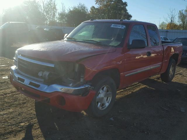 2GTEK19T941255792 - 2004 GMC NEW SIERRA RED photo 2