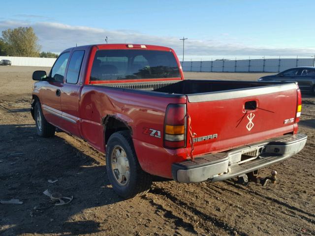 2GTEK19T941255792 - 2004 GMC NEW SIERRA RED photo 3