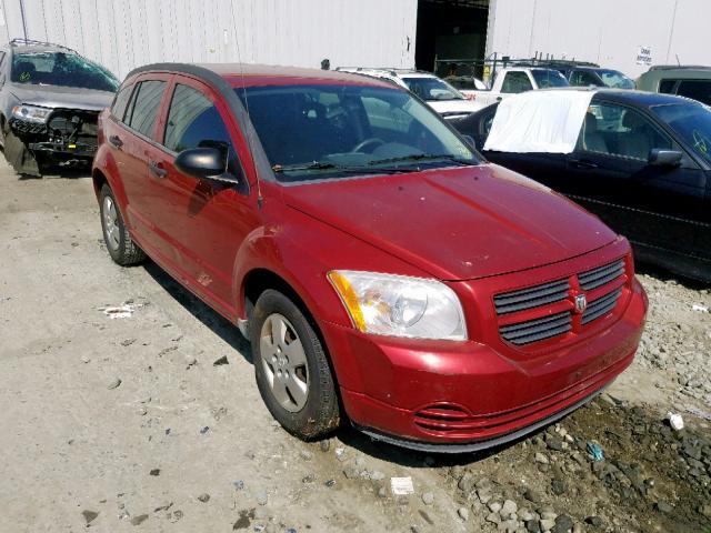 1B3HB28AX9D180939 - 2009 DODGE CALIBER SE RED photo 1