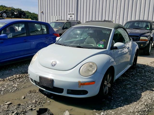 3VWRG31Y26M332064 - 2006 VOLKSWAGEN NEW BEETLE ლურჯი ფოტო 2