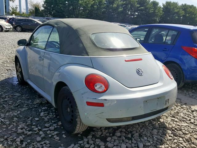 3VWRG31Y26M332064 - 2006 VOLKSWAGEN NEW BEETLE ლურჯი ფოტო 3
