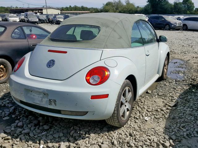 3VWRG31Y26M332064 - 2006 VOLKSWAGEN NEW BEETLE ლურჯი ფოტო 4