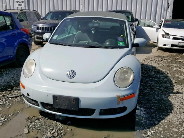3VWRG31Y26M332064 - 2006 VOLKSWAGEN NEW BEETLE ლურჯი ფოტო 9