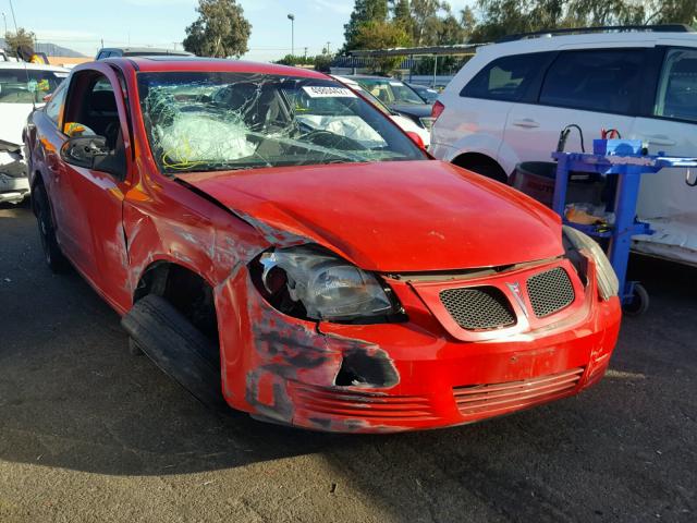 1G2AL18F687123870 - 2008 PONTIAC G5 RED photo 1