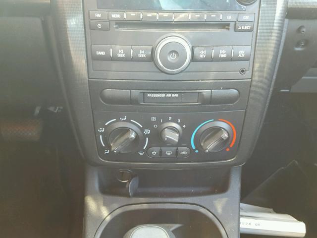 1G2AL18F687123870 - 2008 PONTIAC G5 RED photo 9
