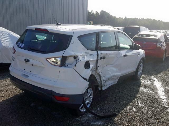 1FMCU0F78DUC76085 - 2013 FORD ESCAPE S WHITE photo 4