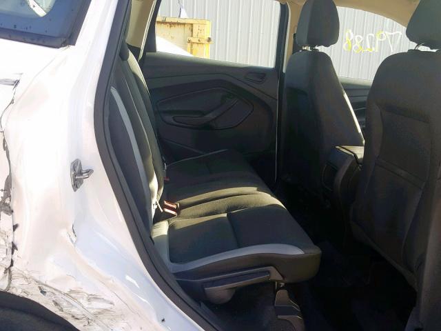 1FMCU0F78DUC76085 - 2013 FORD ESCAPE S WHITE photo 6