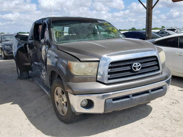 5TFRV54128X043525 - 2008 TOYOTA TUNDRA DOU BROWN photo 1