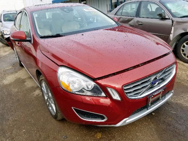 YV1622FS3C2021985 - 2012 VOLVO S60 T5 RED photo 1