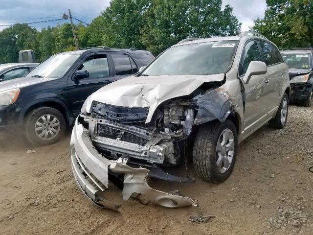 3GNAL4EK9DS633440 - 2013 CHEVROLET CAPTIVA LT GRAY photo 2