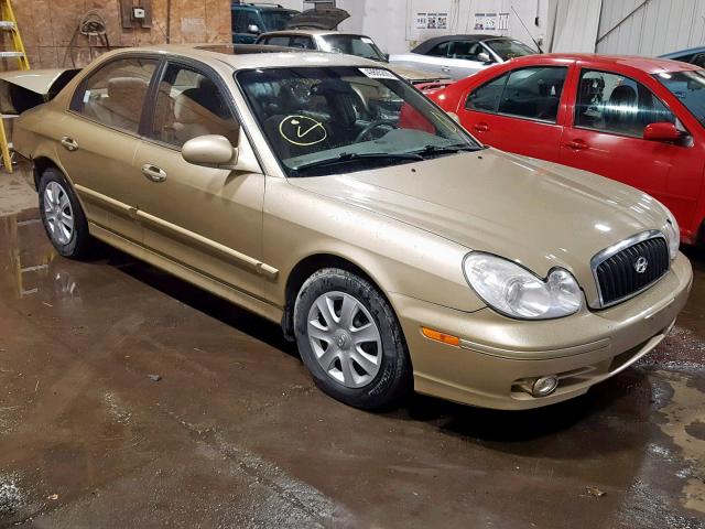 KMHWF25S03A886975 - 2003 HYUNDAI SONATA GL TAN photo 1