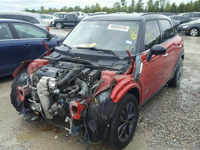 WMWZC5C53DWM15963 - 2013 MINI COOPER S C RED photo 2