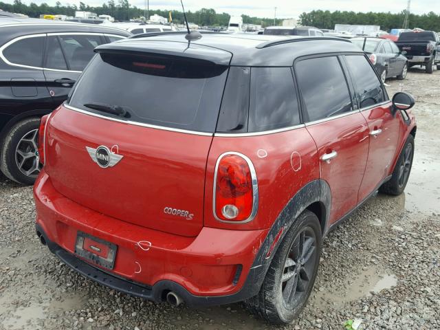 WMWZC5C53DWM15963 - 2013 MINI COOPER S C RED photo 4