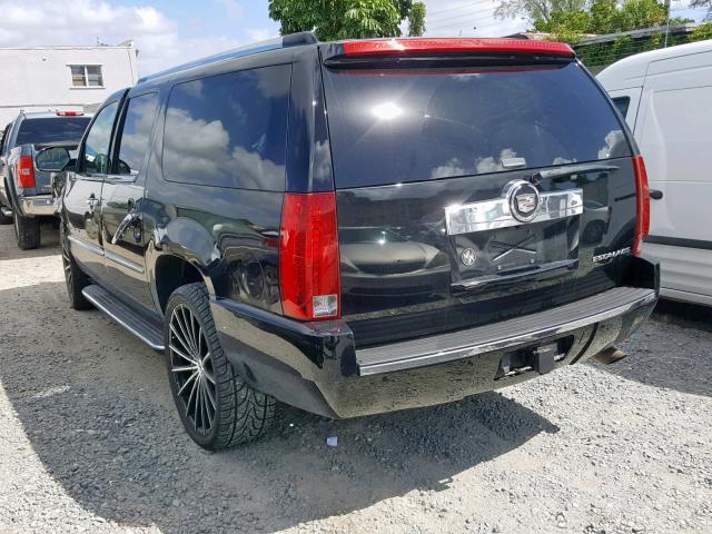 1GYFK66868R220894 - 2008 CADILLAC ESCALADE E BLACK photo 3