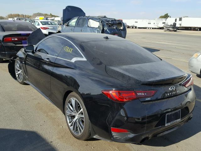 JN1EV7EL2HM553520 - 2017 INFINITI Q60 PREMIU BLACK photo 3