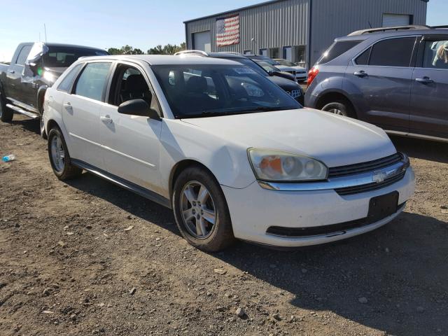 1G1ZT62855F270939 - 2005 CHEVROLET MALIBU MAX WHITE photo 1