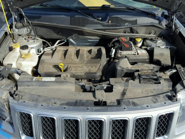 1C4NJDBB8FD197431 - 2015 JEEP COMPASS SP SILVER photo 7