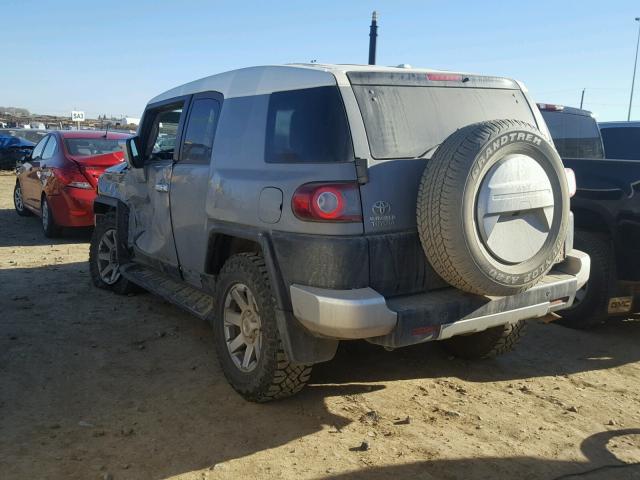 JTEBU4BF9EK176011 - 2014 TOYOTA FJ CRUISER GRAY photo 3