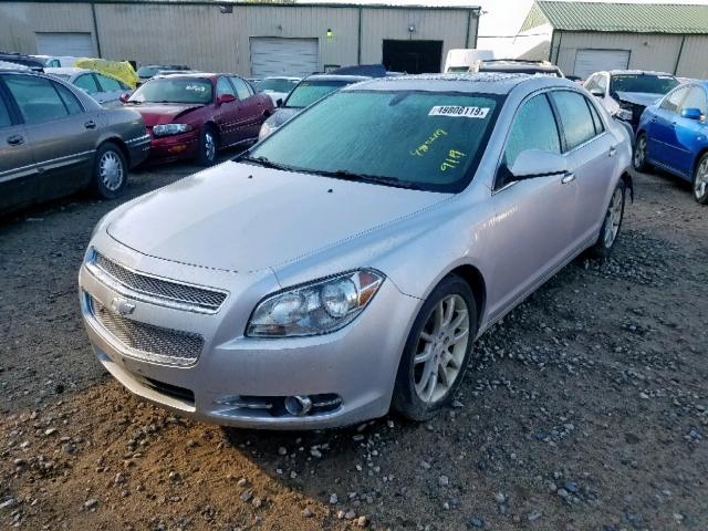 1G1ZE5E77BF391748 - 2011 CHEVROLET MALIBU LTZ ვერცხლისფერი ფოტო 2