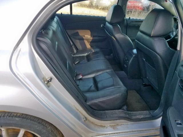 1G1ZE5E77BF391748 - 2011 CHEVROLET MALIBU LTZ ვერცხლისფერი ფოტო 6