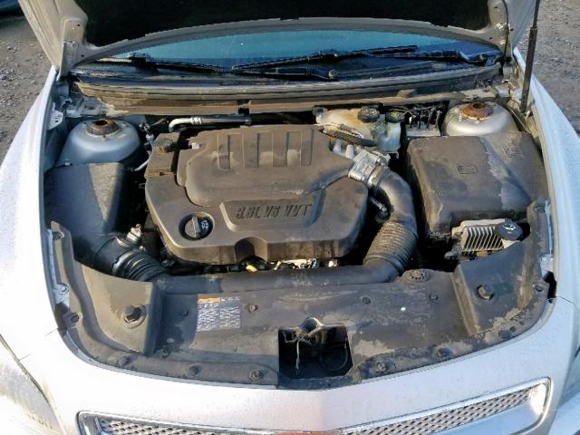 1G1ZE5E77BF391748 - 2011 CHEVROLET MALIBU LTZ ვერცხლისფერი ფოტო 7