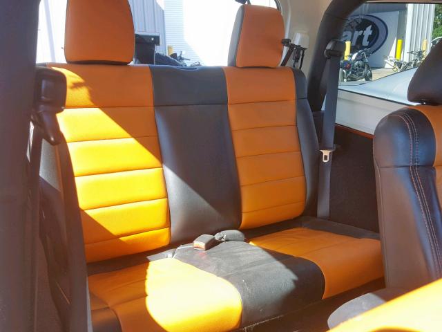 1J4GA5D10BL561855 - 2011 JEEP WRANGLER S ORANGE photo 6