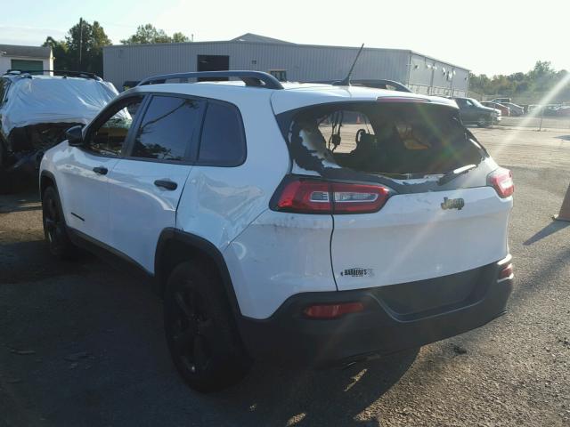 1C4PJLABXHW535973 - 2017 JEEP CHEROKEE S WHITE photo 3