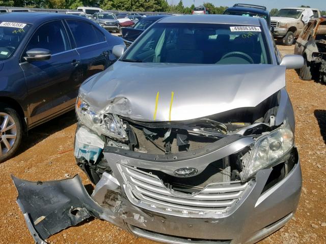 4T4BE46K79R105135 - 2009 TOYOTA CAMRY BASE SILVER photo 7
