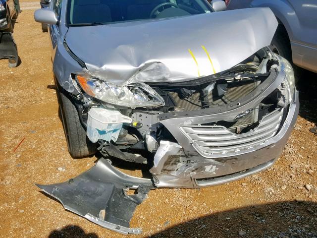 4T4BE46K79R105135 - 2009 TOYOTA CAMRY BASE SILVER photo 9