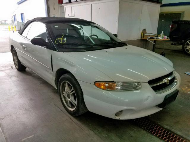 3C3EL55H0WT300808 - 1998 CHRYSLER SEBRING JX WHITE photo 1