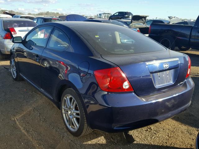 JTKDE177770211176 - 2007 TOYOTA SCION TC 蓝色 照片 3