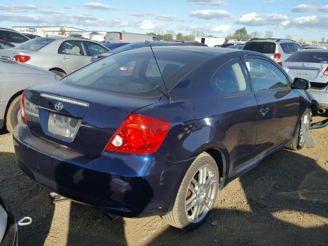 JTKDE177770211176 - 2007 TOYOTA SCION TC 蓝色 照片 4
