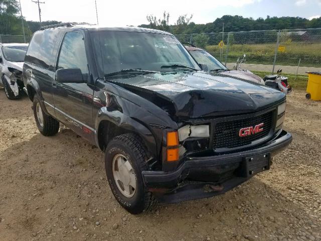 3GKEK18R1VG514584 - 1997 GMC YUKON BLACK photo 1