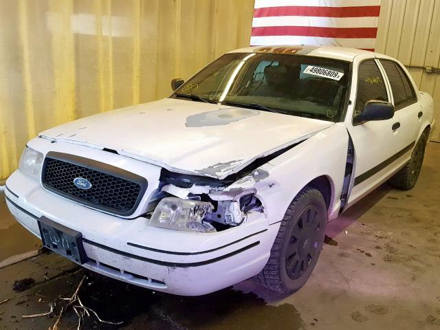 2FAHP71V68X169248 - 2008 FORD CROWN VICT WHITE photo 2