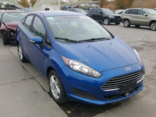 3FADP4BJ6JM124837 - 2018 FORD FIESTA SE BLUE photo 1