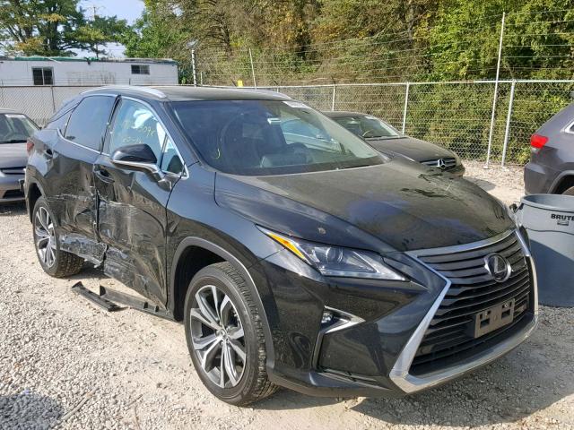 2T2BGMCA4JC022554 - 2018 LEXUS RX 450H BLACK photo 1