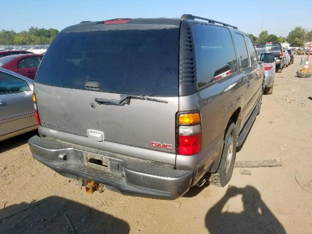 1GKFK66U15J132725 - 2005 GMC YUKON XL D GRAY photo 4