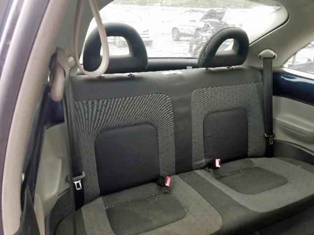3VWCP21C51M452258 - 2001 VOLKSWAGEN NEW BEETLE ლურჯი ფოტო 6