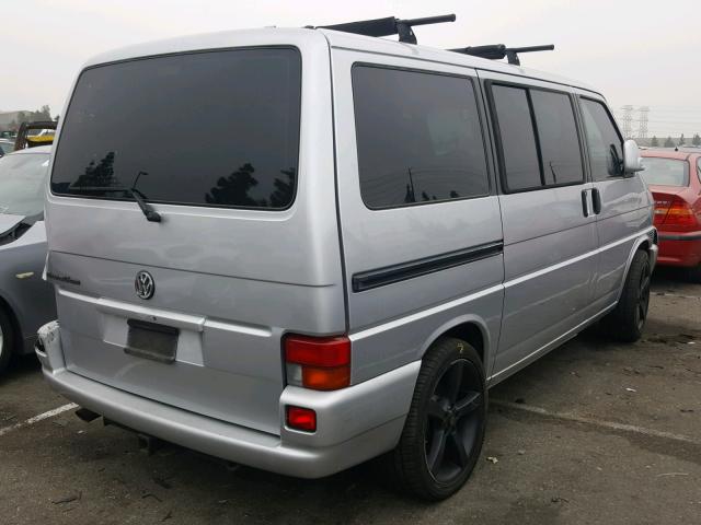 WV2MB47033H002759 - 2003 VOLKSWAGEN EUROVAN MV GRAY photo 4