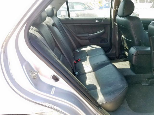 1HGCM66525A051378 - 2005 HONDA ACCORD EX SILVER photo 6