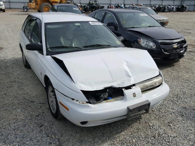 1G8ZK8271WZ206386 - 1998 SATURN SW2 WHITE photo 1