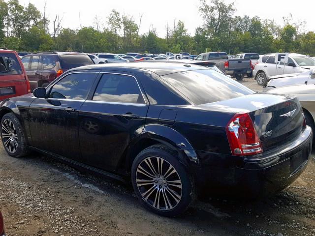 2C3CA2CV2AH281197 - 2010 CHRYSLER 300 S BLACK photo 9