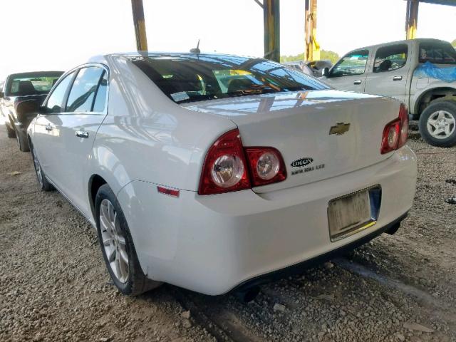 1G1ZE5E78AF135052 - 2010 CHEVROLET MALIBU LTZ თეთრი ფოტო 3