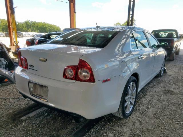 1G1ZE5E78AF135052 - 2010 CHEVROLET MALIBU LTZ თეთრი ფოტო 4